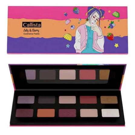 پالت سایه کالیستا JELLY & BERRY 10 رنگ