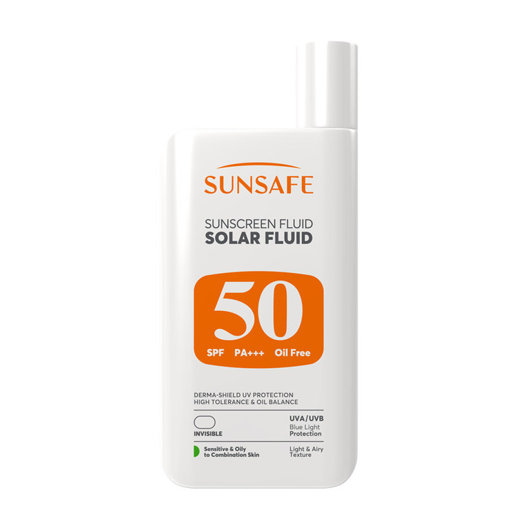ضد آفتاب فلوییدی سان سیف سولار فلویید SOLAR FLUID SUNSAFE