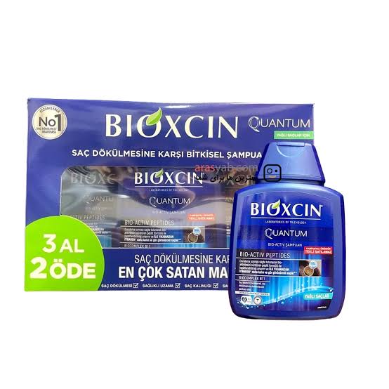شامپو کوانتوم آبی بییوکسین پک 3 عددی عمده
